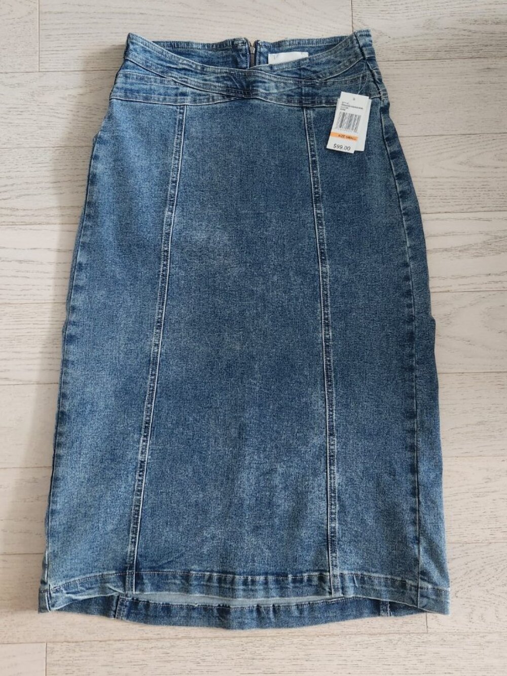 Maxi Jean Skirt